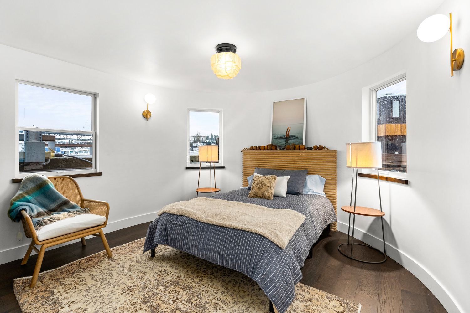 Lake Union Landing Bedroom